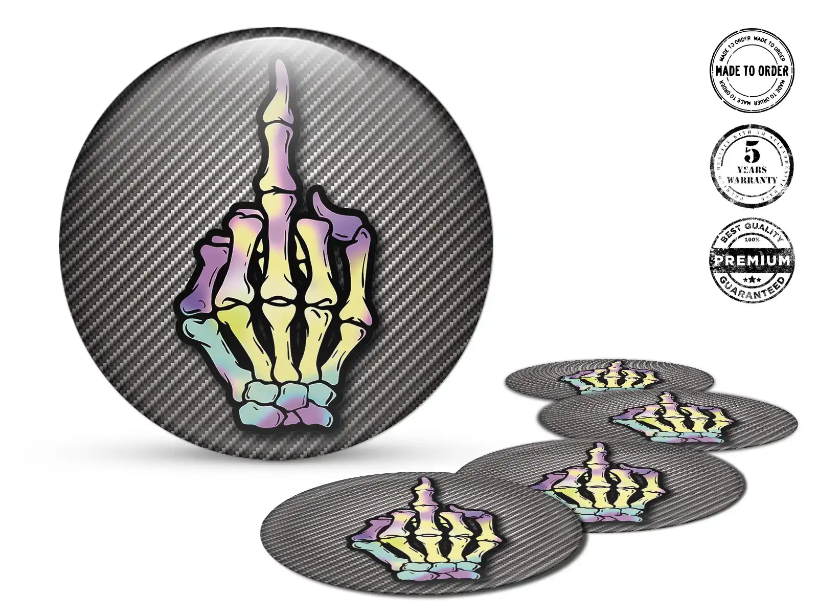 Pegatinas Cúpula Tunning Insignias Personalizadas